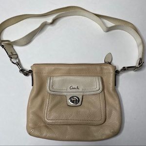 Small Coach Satchel with adjustable straps